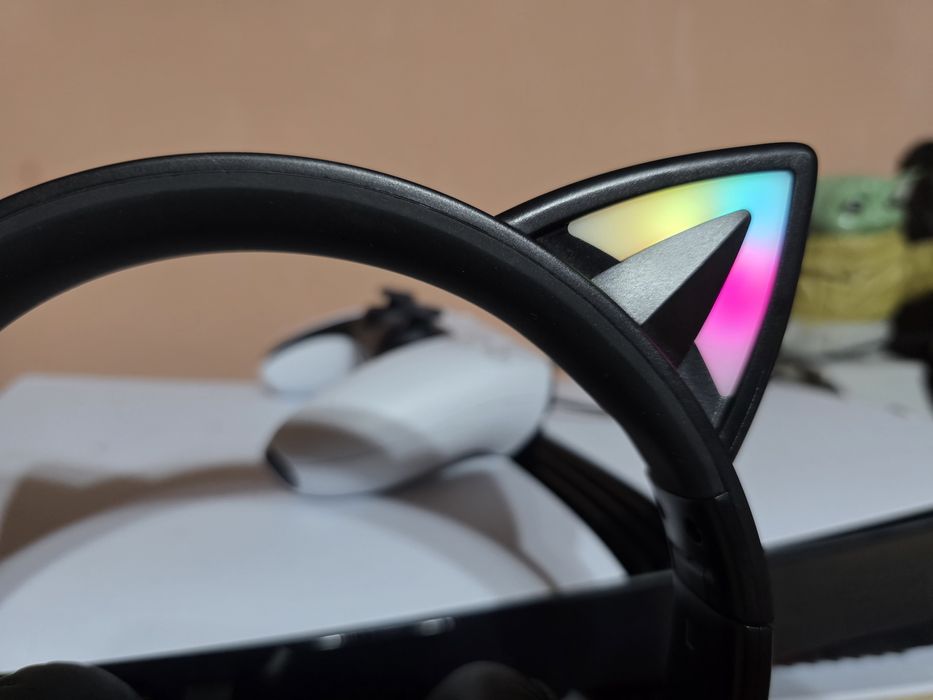 Casti gaming ONIKUMA K9, 50mm, negru, set cu urechi