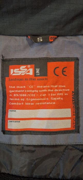 Geacă de lucru  marimea S