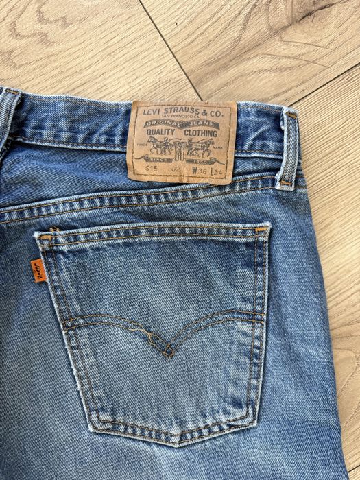 Blugi LEVIS 615 Orange Tab 1998 Barbati | Talie 36 x 34 (Talie 90 cm)