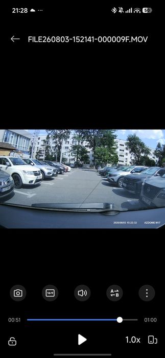 AZDOME M17 WiFi FHD 1080P  cameră auto