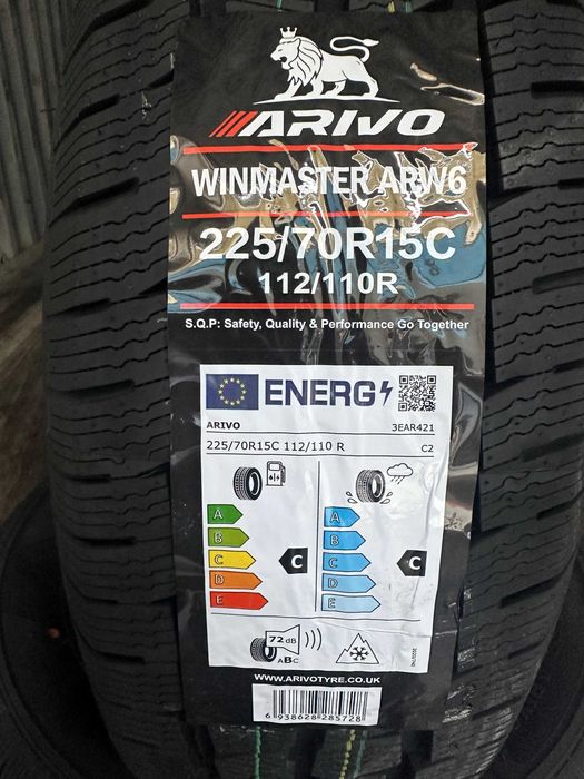 Нови зимни бусови гуми ARIVO WINMASTER ARW6 225/70R15C 112/110R 2257015  2257015C