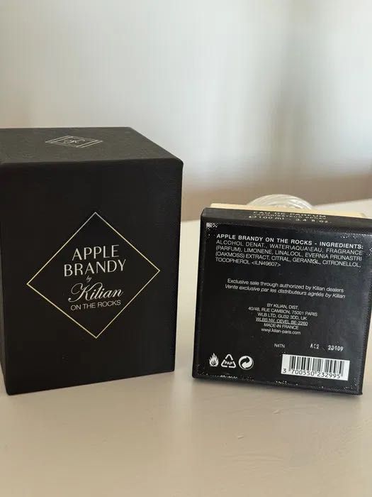 Kilian Apple Brandy on the Rocks