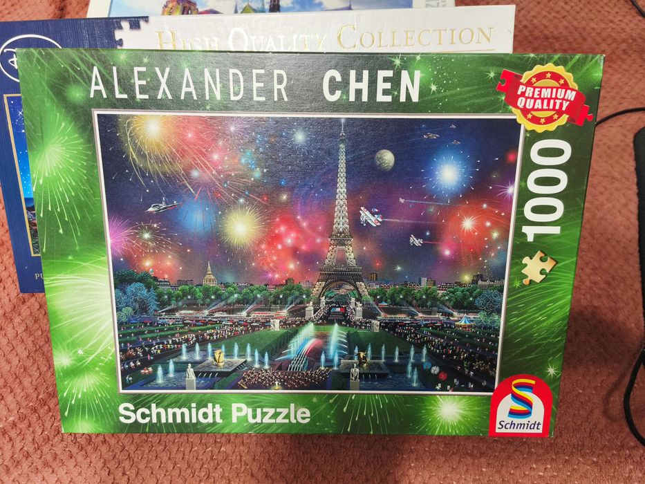 Puzzle Turn Eiffel Alexander Chen 1000 piese Schmidt Puzzle
