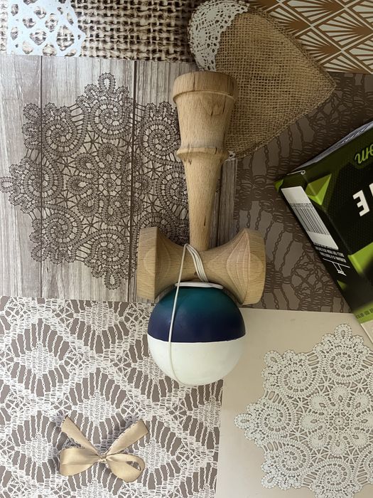 kendama sweets V3 Faded Split Purple Rain Atack