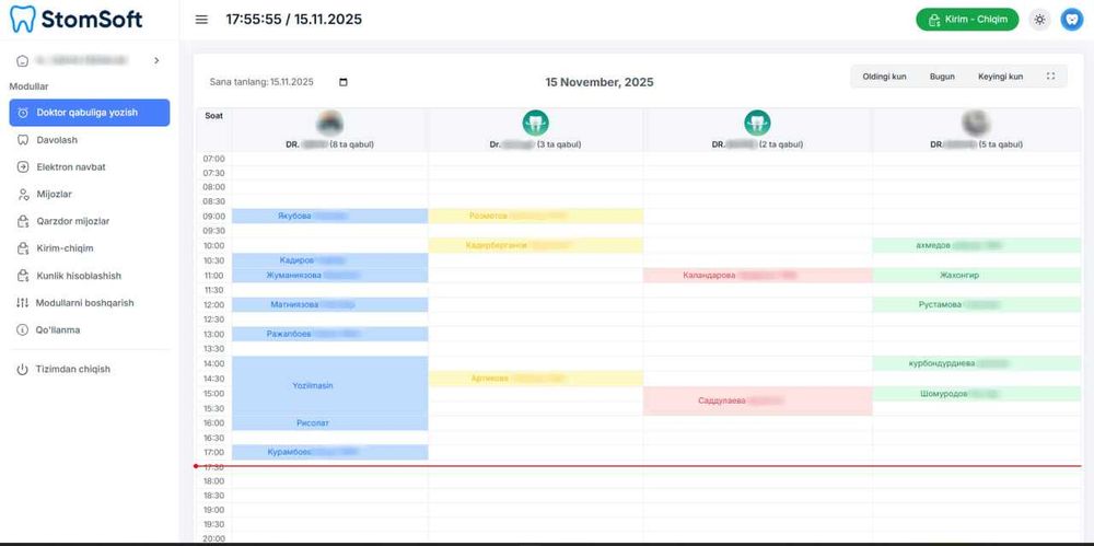 StomSoft – Stomatologiya uchun zamonaviy onlayn tizim