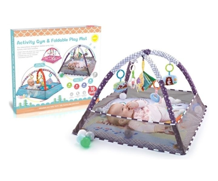 Детский развивающий коврик манеж