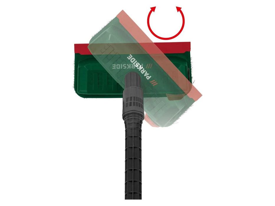 Parkside Накрайник Приставка за водоструйка Четка 4 вида