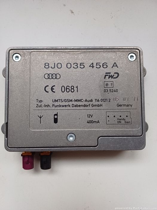 Antena Radio Amplificator Audi A8 Iii (4H2, 4H8, 4Hc, 4Hl) [ 2009 - 20