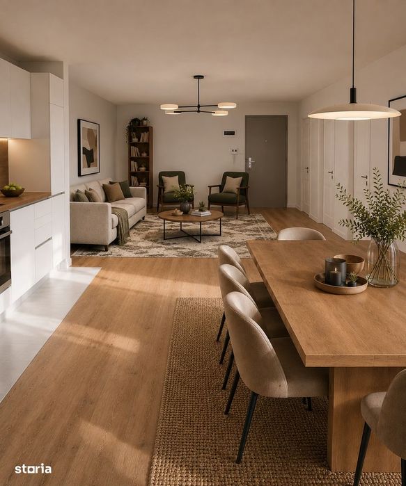 Apartament 2 camere și garaj subteran, finisat modern, Gheorgheni — fotografia 1