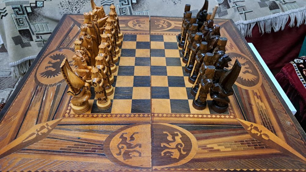 Шахматы из дерева недорого