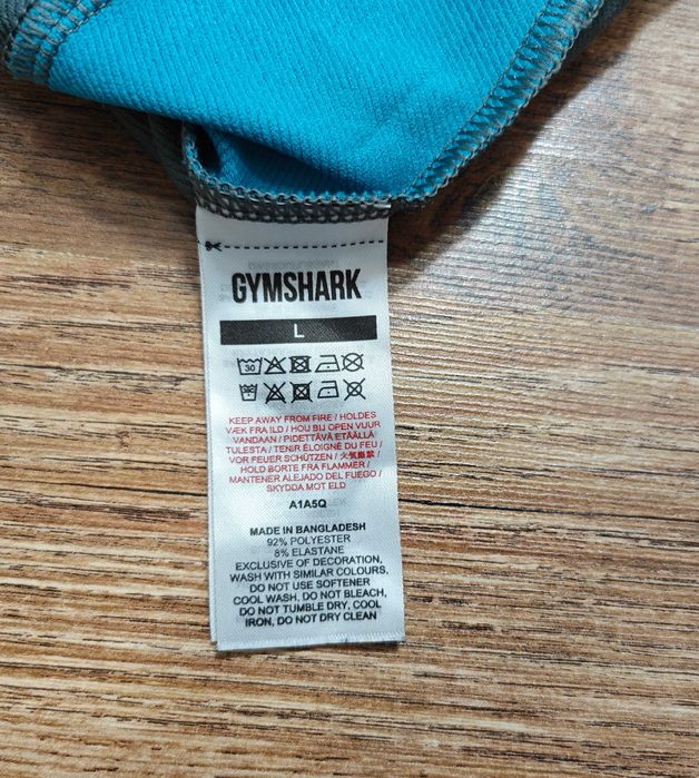 GymShark Оригинална мъжка фланелка размер L