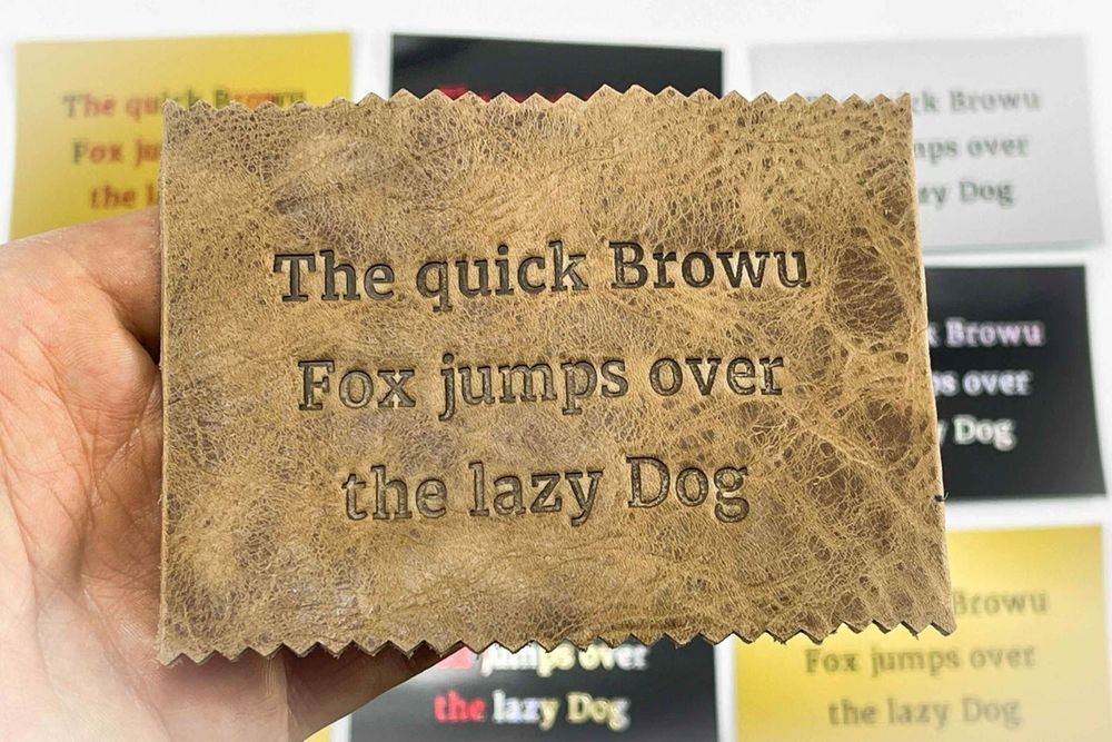 Буквы из латуни для тиснения