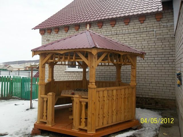 Беседки, веранды на заказ