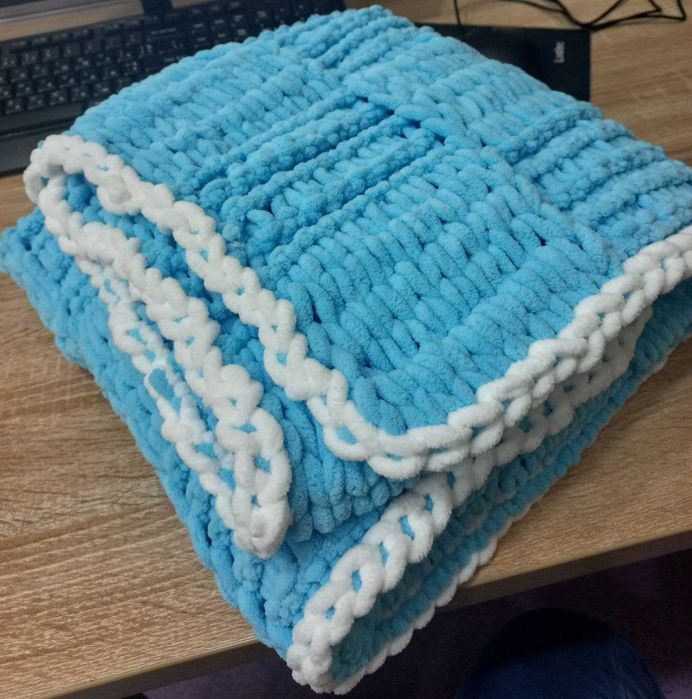 детский пледик-покрывало в кроватку или на выписку