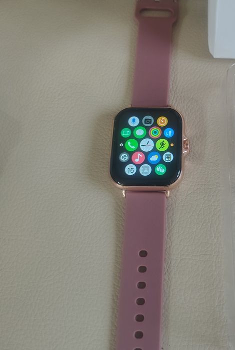 Ceas smartwatch inteligent compatibil Android iOS
