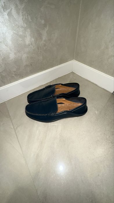 Мъжки кожени мокасини –като нови