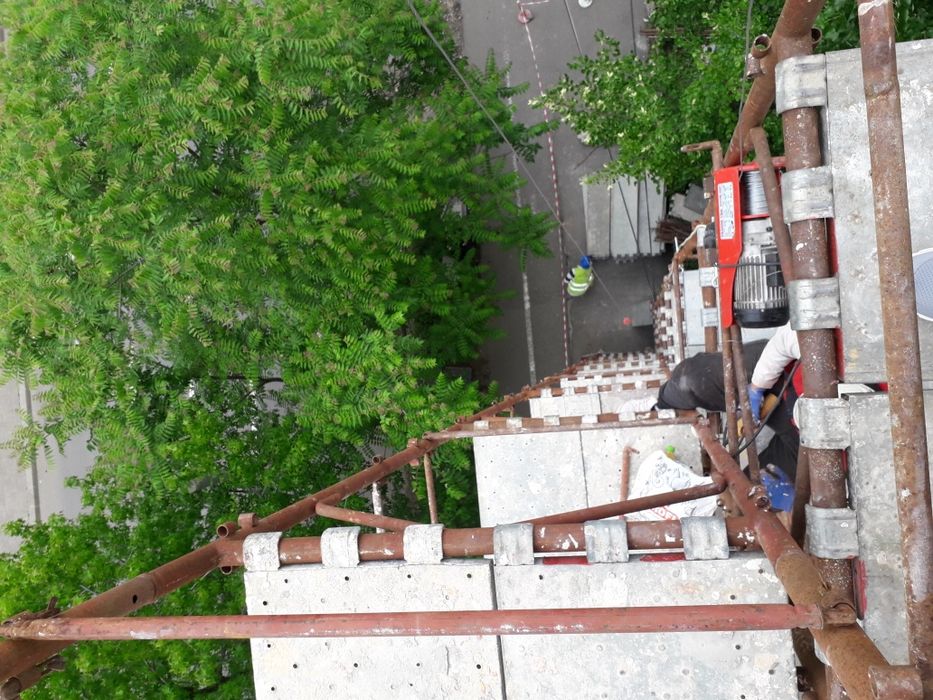 Schele fațada montaj  închiriere 7lei mp pe 30 zile
