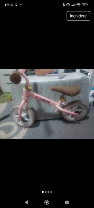 Bicicleta fara pedale