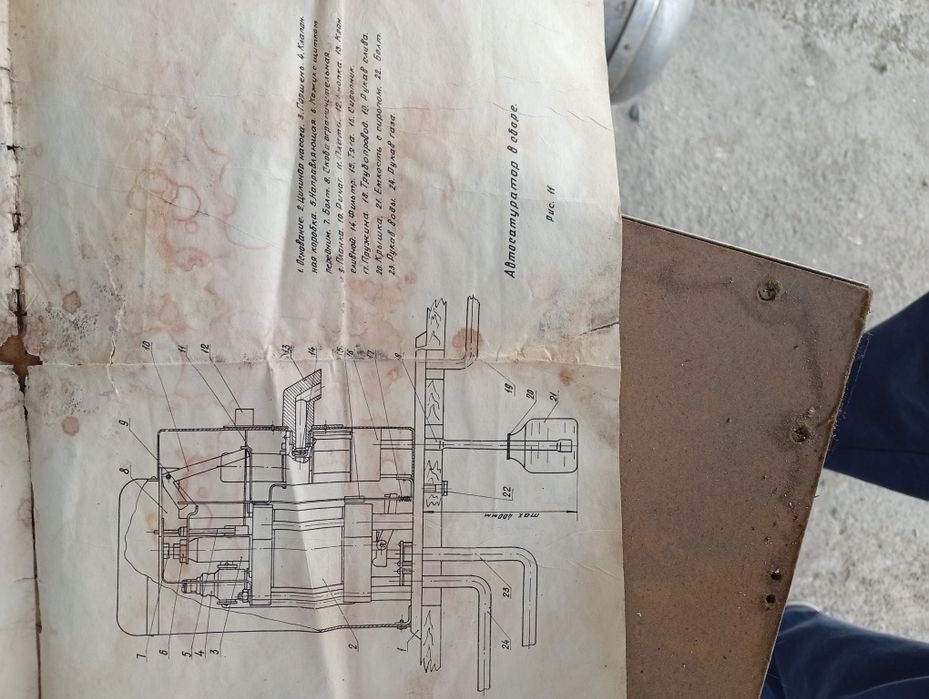 Сатураргаз будка механическая