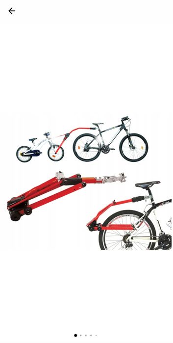 Dispozitiv tractare bicicleta copii 3-6 ani max 45 kg