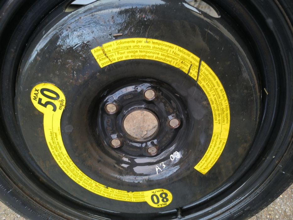 Roata rezerva slim 5X112 Golf 5 Octavia 2 Touran Passat B6 Audi A3