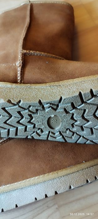 Ugg nou din piele naturală