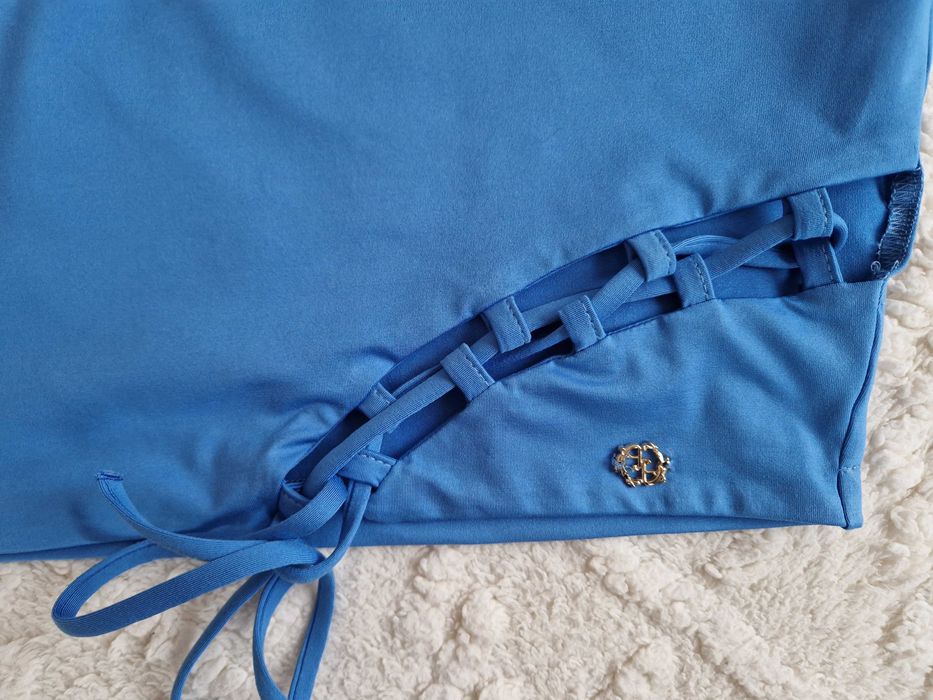 Кроп-топ Alessa- Blue