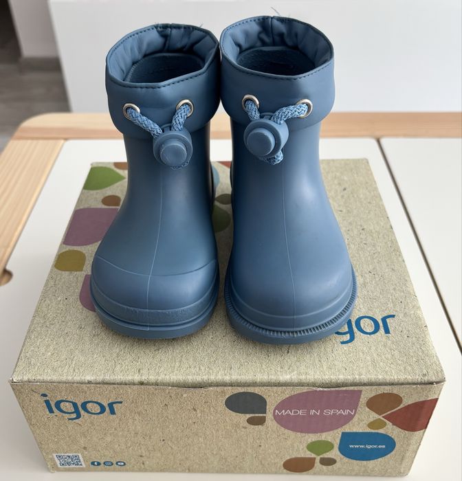Cizme ploaie Biomecanics Igor Azul/Blue/Size 22