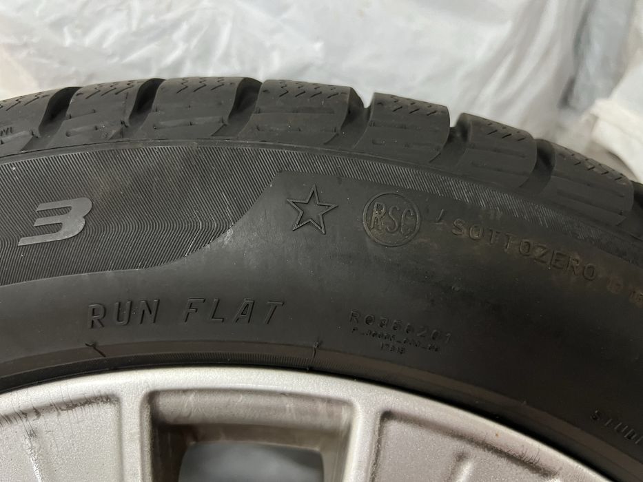 Roti Originale Mercedes + Senzori/Anvelope 245/50/18 Run Flat