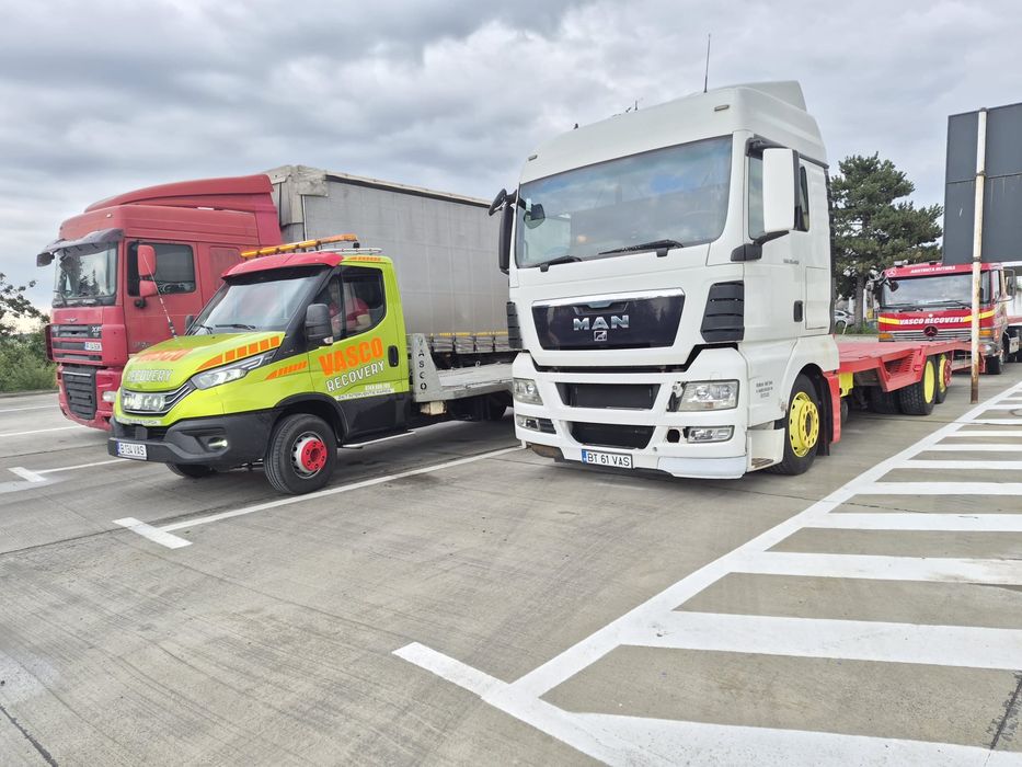Servicii macara tractări auto utilaje