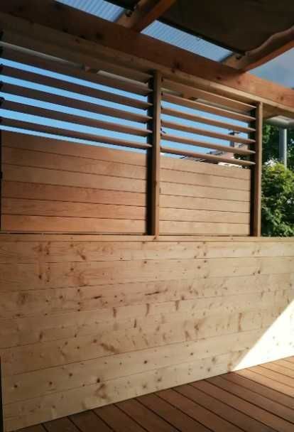 Жалюзи, ламелно ограждение за тераса, ограда, балкон и прегради 120×60