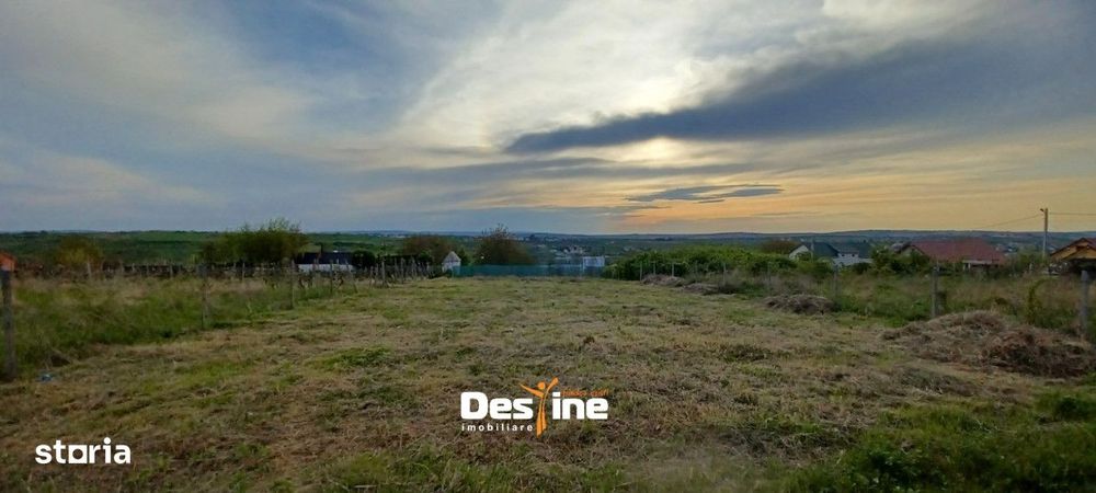 Barnova - Teren Intravilan 974 Mp, utilitati, drum betonat