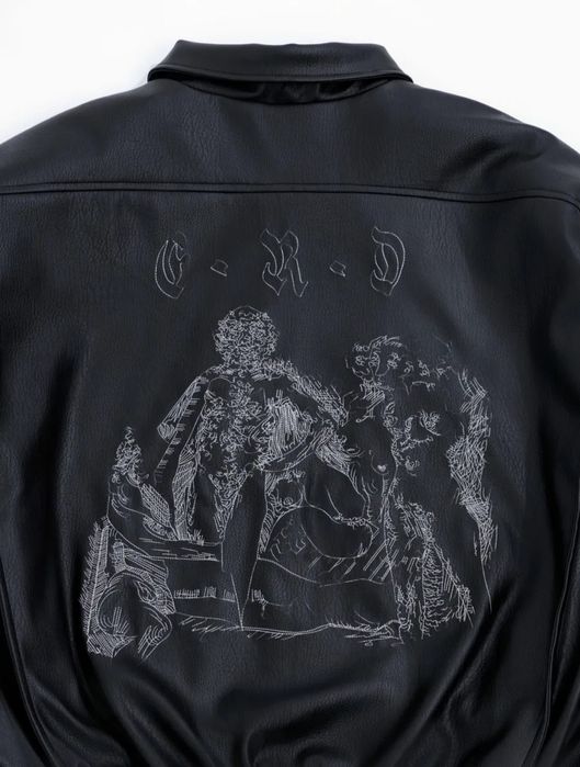 Куртка кожанка ERD