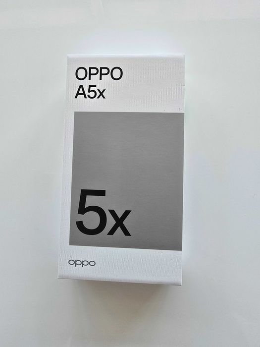 Смартфон OPPO A5x 128 GB Black Blue , телефона е нов, запечатън от А1