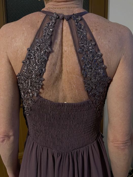 Rochie mov prună elegantă