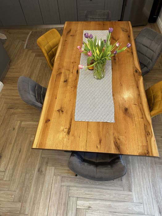 Masa din lemn masiv-stejar