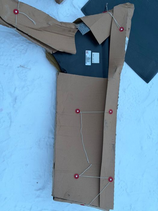 Переднее левое крыло на Camry 55.