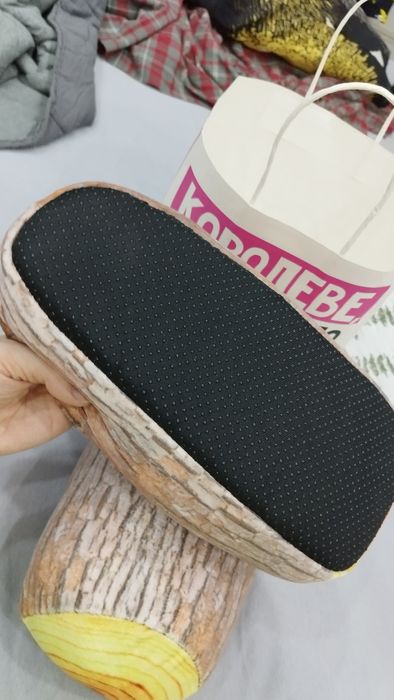 Тапочки полено мягкие