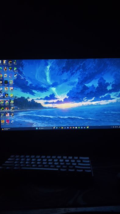 Gaming pc + monitor