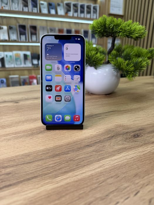 ‼️iPhone 16E 128Gb White - Sanatate bat.100% - Garantie 12 luni