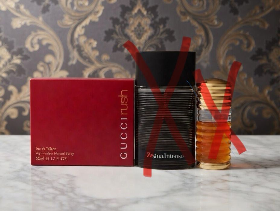 Оригинальный парфюм Gucci Rush, Dior Dune, Zegna (винтаж)
