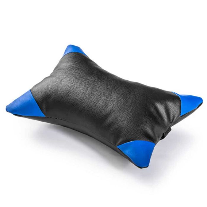 Геймърски стол с регулируема височина, лумбална възглавница