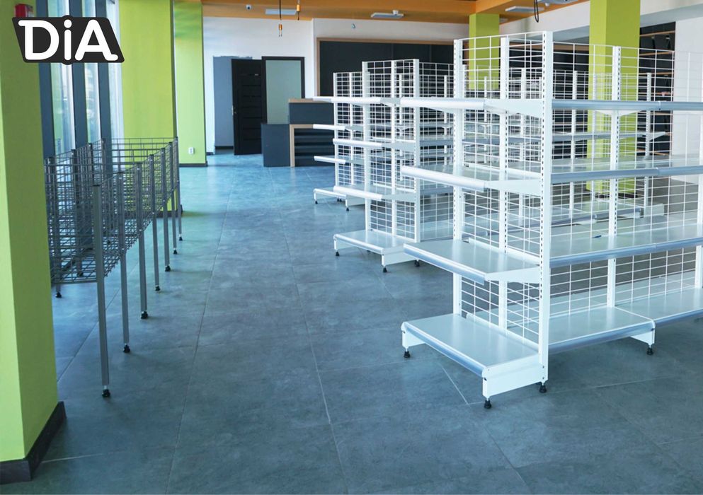 Стеллаж металлический сборный, полка стеллаж, полка металлическая asts