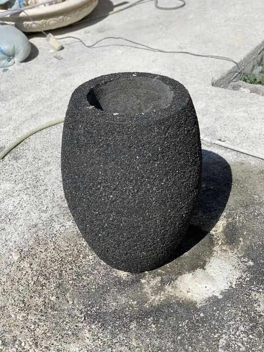 Skameyka urna chiqindi idish axlat idish savat idish kroshkali toshli