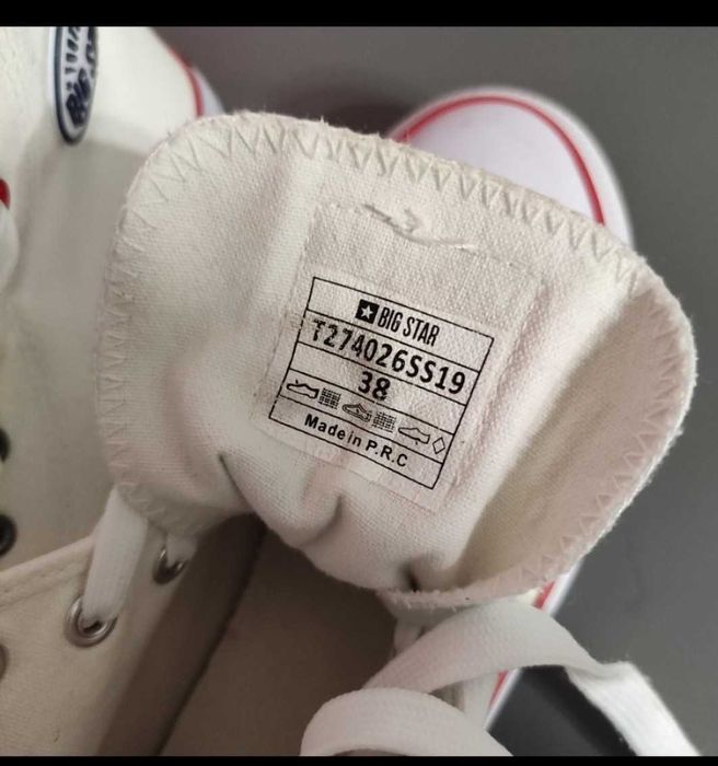 Кецове BIG STAR бели