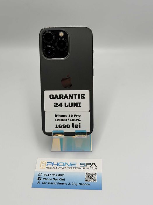 iPhone 13Pro 128GB 100% - Din magazin,cu garantie!