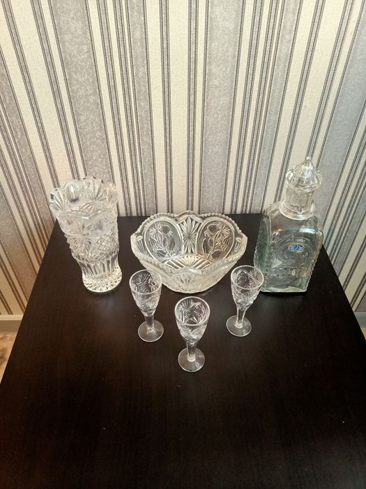 Продам посуду из хрусталя