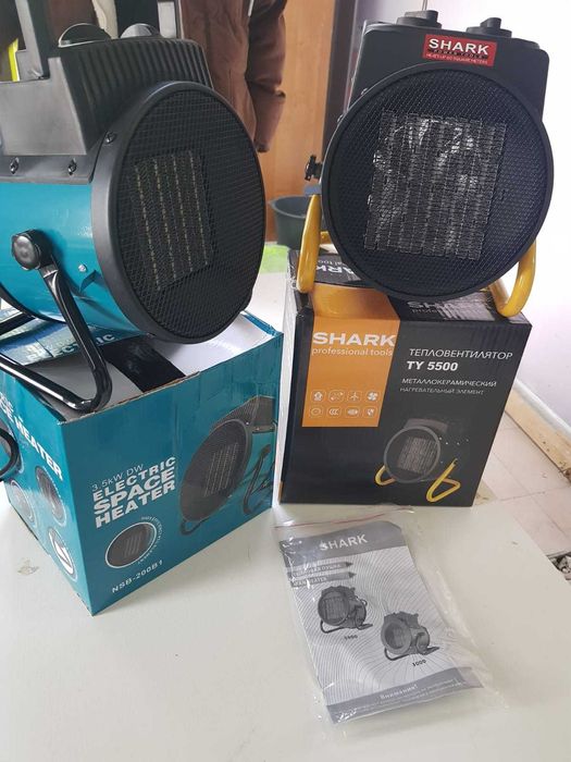 Тепловые пушки, тепловентилятор, мощность 3500 Вт