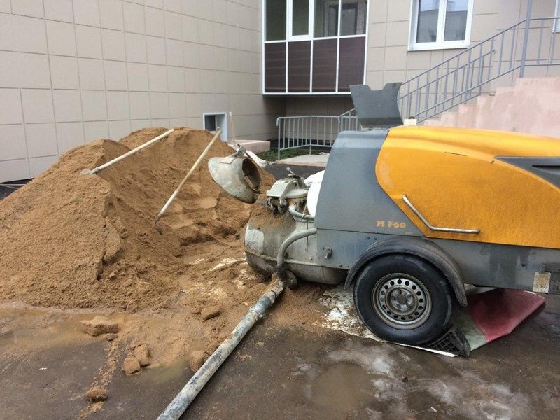 Полусухое стяжка