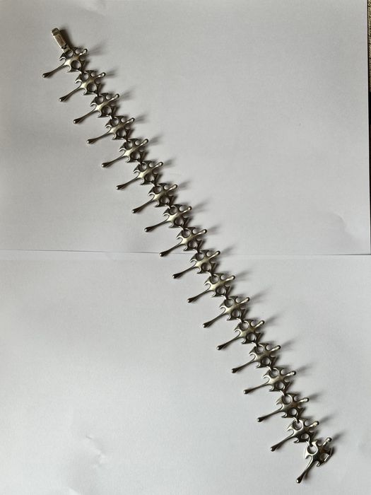 Colier, lanț de purtat la gât argint masiv 925 circa 102 grame